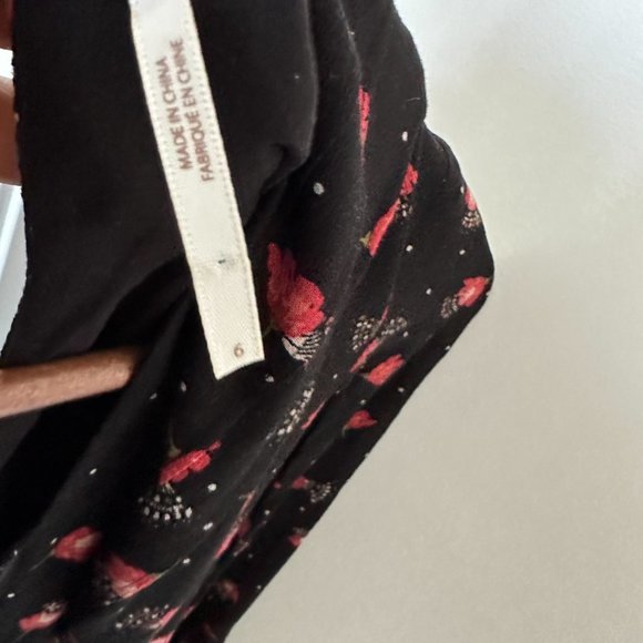 COPY - Free People Tegan Floral Mini Dress Bell Sleeves - Picture 8 of 8